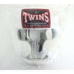 新TWINS　ツインズ　本革製キックボクシングヘッドギア　ヘッドガード　白　XLサイズ LL