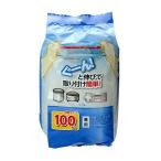 [ストリックスデザイン] 水切りネット ぐーん と伸びて取り付け簡単 100枚 約32×33cm ストッキング 深型 三角コーナー 兼用 抗菌