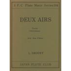 楽譜  ドゥローエ/二つの変奏曲 【Pour deux Flutes】(フルートクラブ名曲シリーズ 104)