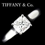 Tiffany rusida0.64ct H-VVS1 бриллиантовое кольцо Pt950