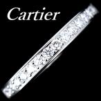  Cartier половина Eternity бриллиантовое кольцо Pt950 #49