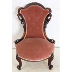  Британия античный мебель 1880 годы walnut материал Victoria n форма na-sing стул салон стул скульптура оборудование орнамент Британия производства (G-16)