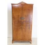  Британия античный мебель Британия производства 1950 годы walnut материал Queen Anne форма гардероб европейская одежда шкаф шкаф кошка ножек античный место хранения мебель (G-31)
