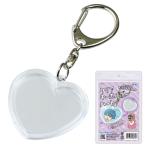  ручная работа для Heart type прозрачный брелок для ключа 1 шт примерно 4.66×4.07cm оригинал фотография . аксессуары ручная работа украшение маленький подарок 