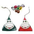  Рождество маленький подарок 1 пакет красный кроме того, зеленый шоколад 5 штук входит Tetra type орнамент способ подарок Novelty сувенир Xmas