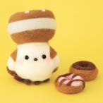 ドーナツ帽子 シマエナガ 手作りキット フェルト手芸 アクレーヌ フェルトマスコット diy フェルトキット