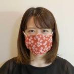 布マスク1枚 もみじ柄 