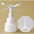 Yahoo! Yahoo!ショッピング(ヤフー ショッピング)3段のウエディングケーキ型しゃぼん玉シャワー リボン付き バブルシャワー シャボン玉