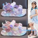 サンダル 子供 女 キッズ おしゃれ 子供サンダル スポーツサンダル ビーチサンダル マジックテープ アウトドア 姫系 女児 可愛い ジュニア 子ども 歩きやすい