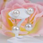 Yahoo! Yahoo!ショッピング(ヤフー ショッピング)【送料無料】Ｋ１８　アコヤ真珠  ピアス 8.0mm〜 6.5mm〜 パーティー　結婚式　卒業式　入園式　入学式　母の日　プレゼント　ホワイトデー　冠婚葬祭
