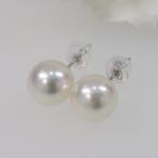 【送料無料】K14WG アコヤ真珠 ピアス 8.0〜8.5ｍｍ パーティー　結婚式　卒業式　入園式　入学式　母の日　プレゼント　ホワイトデー　冠婚葬祭