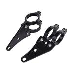  aluminium сплав CNC... крепление передней фары 41mm 41 пирог черный CB400SF VTR250 ZJ06A XJR400 GSX400 ZRX400 ZRX S ZJ06A H ZJ06A и т.п. универсальный неоригинальный товар 