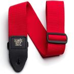 ERNIE BALL [ получение заранее сильно сниженная цена распродажа ] Red Polypro Guitar Strap [#P04040]