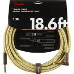 Fender USA [ получение заранее сильно сниженная цена распродажа ] Deluxe Series Instrument Cable Straight/Angle 18.6' (Tweed) (#0990820082)