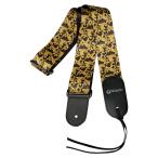 DiMarzio Steve Vai's UtoPIA Straps DD3150 (Black & Gold)