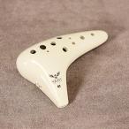 NIGHT OCARINA ナイトオカリナ クラシック アルトC調 C-ACI カラー:アイボリー CLASSIC オカリーナ