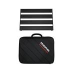 MONO Pedalboard Rail Small, Black and Stealth Club Accessory Case, Black [PFX-PBR-S-BLK-BDL]