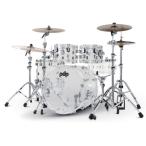 pdp by DW Acrylic Clear Drums 4pc Kit[22BD,10TT,12TT,16FT][ одиночный tam зажим 2 шт приложен ]