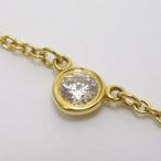 Ae424813 ティファニー ネックレス エルサペレッティ バイザヤード ペンダント 1PD K18YG/750 レディース TIFFANY&amp;Co. 中古【質みなみ・荒江店】