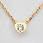 Dz751032 カルティエ ペンダントネックレス ダイヤモンドネックレス ディアマンレジェ ドゥ ハート ゴールド レディース CARTIER 中古【質みなみ・太宰府店】