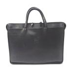 Ft1056721 イルビゾンテ ビジネスバッグ ブリーフケース ブラック メンズ IL BISONTE 中古【質みなみ・二又瀬店】