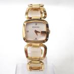 Ft1300421 グッチ 腕時計 Gコレクション 125.5 ゴールド/白 ホワイトシェル文字盤 レディース GUCCI 中古