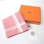 Ft1333421 エルメス ハンカチ H柄 ピンク系 レディース HERMES 未使用