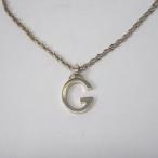 Yahoo! Yahoo!ショッピング(ヤフー ショッピング)Ft560621 グッチ ペンダントネックレス Gモチーフ 233936 GUCCI 中古【質みなみ・二又瀬店】