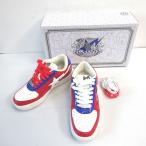 Ft563011 アベイシングエイプ 靴 FOOT SOLDIER BAPE STA 1G30191002 レッド×ホワイト×ブルー メンズ A BATHING APE 中古【質みなみ・二又瀬店】