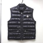 Ft622992 モンクレール ベスト ダウンベスト GUI GILET ダブルジップ ブラック #2 メンズ MONCLER 中古