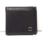 Ft639712 ダンヒル 二つ折り財布 ブラ�