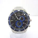 Ft887611 シチズン 腕時計 クロノグラフ エコドライブ ソーラー VO10-6741F ブラ ...