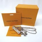 Ft938441 ルイ・ヴィトン ネックレス ペンダント・チェーン モノグラム ストラス M68248 シルバー レディース LOUIS VUITTON 中古【質みなみ・二又瀬店】