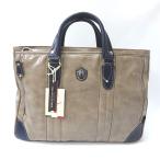 Ft988991 ビジネスバッグ ancapel エース トートバッグ グレー×ネイビー メンズ 新品・未使用【質みなみ・二又瀬店】