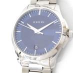 ID345141 グッチ 腕時計 Gタイムレス 126.4 ネイビー文字盤 メンズ GUCCI 中古
