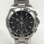 IT333241 タグホイヤー 腕時計 アクアレーサー クロノグラフ CAY1110.BA0927 ブラック文字盤 メンズ TAG HEUER 中古