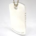 KR1407 ティファニー ネックレス 1837 メイカーズ I.D.タグ ペンダント スターリングシルバー MAKERS ユニセックス TIFFANY&amp;Co. 中古【質みなみ・小倉店】