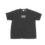 NA16671 バーバリー 半袖Tシャツ ロゴ プリント 8021175 ブラック #S メンズ BURBERRY 中古