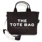 Th888781 マークジェイコブス 2WAY ハンド ショルダー M0016161 THE TOTE BAG キャンバス ブラック MARC JACOBS 新品・未使用【質みなみ・千早駅前店】