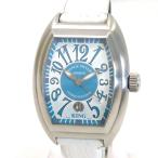 Th895091 フランクミュラー 腕時計 コンキスタドール 8005SC KING 水色系文字盤  ...