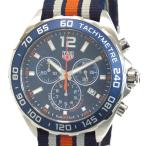 Th906371 タグホイヤー 腕時計 フォーミュラ1 CAZ1014.FC8196 ブルー文字盤 クオーツ SS NATOベルト クロノ TAG HEUER 美品・中古【質みなみ・千早駅前店】