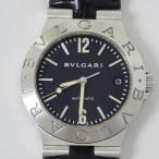 Ts716731 BVLGARI 腕時計 ディアゴノスポーツ LCV35S メンズ 黒文字盤 中古【質みなみ・高砂店】