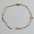 Ts803591yondosi-K10 браслет Cubic Zirconia 1.2g женский 4*C б/у 