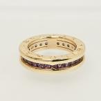 Yahoo! Yahoo!ショッピング(ヤフー ショッピング)【送料無料】ブルガリ BVLGARI 750YG ビーゼロワン アメジストリング B-Zero1 48号★新品仕上げ済★