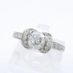 [ бесплатная доставка ] Tiffany TIFFANY&amp;Co. Pt950 лента engage men to бриллиант 0.53ct кольцо 9 номер * оценка документы / с отделкой прекрасный товар 