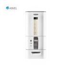 アスベル　S計量米びつ12kg　ライスストッカー　ホワイト　送料無料