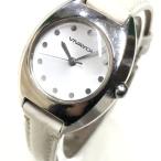 VIVAYOU ビバユー UB09-01 レディース腕時計 クオーツ 電池新品 白 ホワイト レザーベルト/T06004