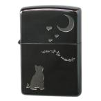 ショッピングzippo 猫 ジッポ ジッポーライター zippo  2cat-BNA 「CAT in love」【メール便250円対応】
