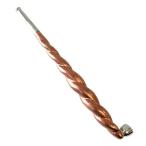 茂作煙管 六寸 手綱 純銀・銅の伝統美