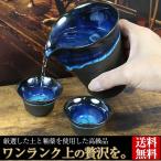 信楽焼 ワンランク上の贅沢が出来る酒器 酒器セット 片口 ぐい呑み 熱燗 陶器 ギフト 贈り物 高級品 おしゃれ 湖鏡 ko-syuki